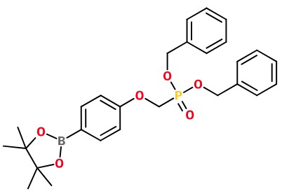 (image for) MC085250 [4-(4,4,5,5-Tetramethyl-[1,3,2]dioxaborolan-2-yl)-phenoxymethyl]-phosphonic acid dibenzyl ester